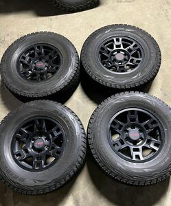 USトヨタ 純正品 TRDホイール 17インチ ブリザック DM-V1 285/70R17 4本セット　ランドクルーザー　プラド