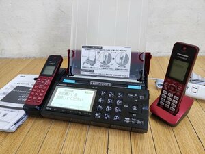 ★パナソニック デジタルコードレス普通紙ファックス KX-PZ910DL★子機付き見てから印刷