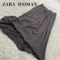 ZARA woman レーヨンプリーツロングスカート