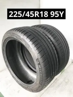 M-1486☆225/45R18 Michelin サマータイヤ 2本☆