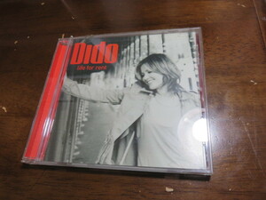 CD 「Dido life for rent」歌詞つき・2003年　美品の格安提供です。