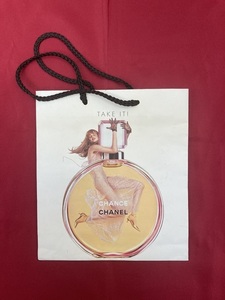 CHANEL シャネル 正規 紙袋 小さいサイズ 香水デザイン W 17.5㎝ / H 20㎝ / D 6.0㎝