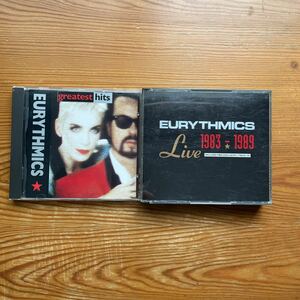 EURYTHMICS ユーリズミックス / Greatest Hits / [3CD] EURYTHMICS / LIVE 1983-1989