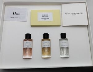 C①★新品 DIOR メゾン クリスチャンディオール パルファン 3本 香水+ソープ セット★