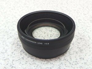 ■β【現状品】ワイドコンバージョンレンズ SONY/ソニー【VCL-HG0872】Φ72mm 0.8倍【0227-07】