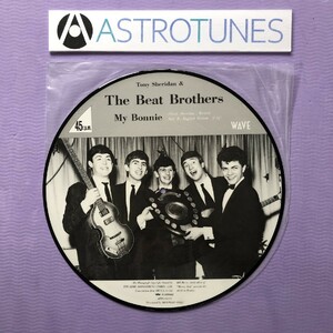入手困難 傷なし美盤 美品 Beatles 1985年 LPピクチャーレコード Tony Sheridan & The Beat Brothers ? My Bonnie 国内盤 3000枚限定版