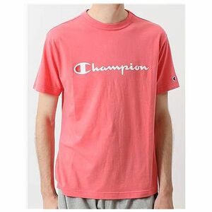 ●送料390円可能商品 チャンピオン Champion 新品 定番 肌触り◎ ビッグロゴ コットン 半袖 Tシャツ [C3P302-920] 三 零★QWER★