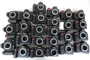 (4911N)ジャンク Nikon D40 D40X D60 D70 D70S D80 D90 D100 FinePix S5 Proニコン まとめてセット 25台 動作未確認 同梱不可