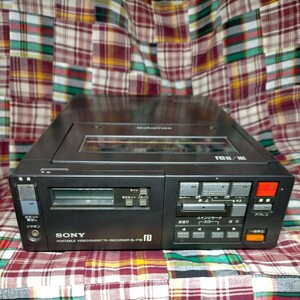 SONY Betamax SL-F1B VIDEO CASSETTE RECORDER ソニー ベータマックス ビデオカセットレコーダー ジャンク