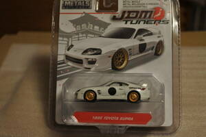 1/64 JDM　TUNERS　1995　トヨタ　スープラ　SKUNK　レーシング2　パールホワイト　未使用未開封品