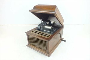 ☆ Edison エジソン アンべローラ 30 蓄音機 中古 現状品 240407A5255