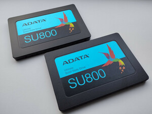 ADATA SU800 512GB SSD 2個セット!! 2.5インチ SATA 6Gb/s 動作品