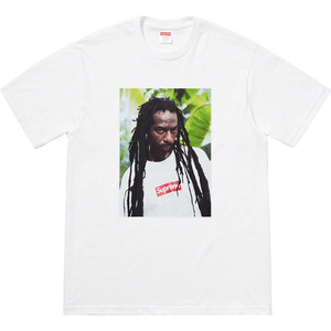 supreme buju banton tee white M