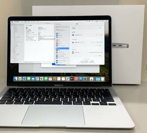 ★美品 MacBook Air 13インチ 2020年モデル CTOモデル Core i7 1.2GHz メモリ16GB 256GB 最大容量 A2179 シルバー 中古 新古品 MB0541 9