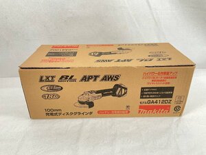 ★MAKITA マキタ ディスクグラインダー GA412DZ 未使用品 １円スタート★