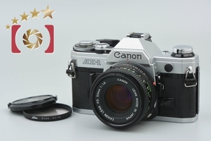 【中古】Canon キヤノン AE-1 シルバー + New FD 50mm f/1.8
