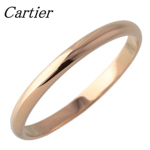 カルティエ 1895 ウェディング リング #60 幅2.2mm AU750YG 新品仕上げ済 Cartier【16662】