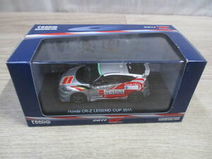 エブロ　1/43　ホンダ　CR-Z　レジェンドカップ 2011 【訳あり品】