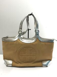 TORY BURCH◆トートバッグ/コットン/CML