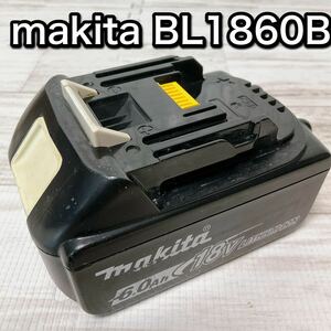 【送料無料】マキタ makita リチウムイオンバッテリー BL1860B 雪マーク 純正品