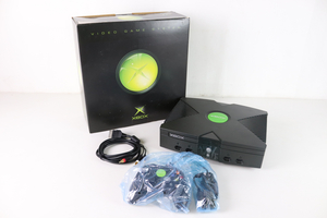 ◎【美品/動作OK】XBOX MICROSOFT CORPORATION F23-00066 ビデオ ゲーム システム ゲーム機 コントーラー 箱付き 004JIDJH00