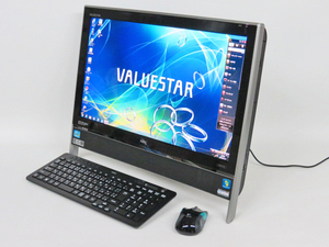 ◆ NEC VALUESTAR N 液晶一体型 PC-VN570GS6B ファインブラック リカバリー領域あり■ IM6108 