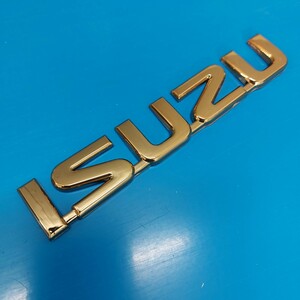 ISUZU GOLD EMBLEM いすゞ ゴールドエンブレム イスズ いすず エルフ フォワード ギガ デコトラ サロンバス トラック ダンプ ビッグホーン