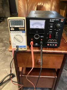 DAIWA DC POWER SUPPLY PS-304 安定化電源として動作します。スイッチ部分外と、メーターの接触不良があります