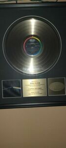 ピンク・フロイド Dark Side Of The Moon - Gold Record Award 海外 即決