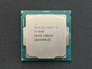 Core i5/第8世代/BIOS起動確認済！ Intel CPU Core i5-8500 SR3XE 3.00 GHz 最大 4.10 GHz PCパーツ (管理 ③)