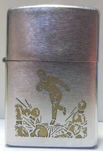 74年’レギュラー ZIPPO スポーツシリーズ　ボーラー　希少！　良品