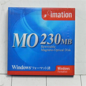 imation MOディスク230MB 1枚 未開封 Winフォーマット 定形外送料無料