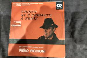 レコードSP　ピエロ・ピッチオー二　「エボリ」　イタリア盤　CAM　AMP　２２１