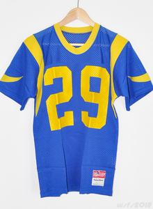 【NFL/USED】ロサンゼルスラムズジャージ（#29エリックディッカーソン）【Sand-Knit/MacGregor】Los Angeles RamsEric Dickerson