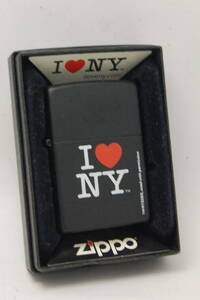 ☆新品・未使用☆　Zippo　ジッポー　I LOVE NY　NO.24798　ブラック　黒　ライター