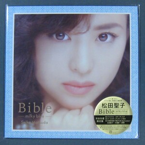 ★新品未使用 ライトブルー・カラー盤★　松田聖子　/　Bible -milky blue-