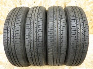 [石] 夏タイヤ 145/80R12 80/78N BS SNEAKER SNK2 2022年製 4本SET 　★個人宅不可 北海道発 中古品 サマータイヤ ★