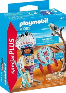 即決！新品 PLAYMOBIL 70062 スペシャルプラス インディアンの酋長 プレイモービル 