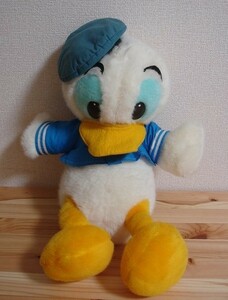 ◆ ドナルドダック ぬいぐるみ ◆ 45センチ レトロ ◆ Disney ドナルド ◆ USED ◆