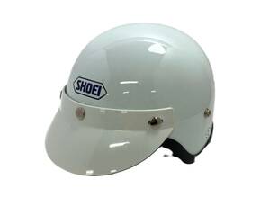 SHOEI/ショウエイ SA-1B ジェットヘルメット A種 XL 61～62cm ホワイト ヴィンテージ バイク用品（47819H1）
