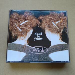 Wink ウィンク / Back to Front バック・トゥ・フロント [2CD] 1994年盤 PSCR-5355 B面コレクション