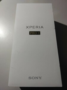 ソニー Xperia PRO-I XQ-BE42 フロステッドブラック 512GB ROM/12GB RAM/SIMフリー