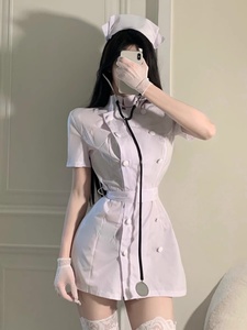 [即日出荷/送料無料] ナース コスプレ ナース服 コスプレ衣装 セクシー ミニスカ コスチューム 制服 看護婦 女医 白衣