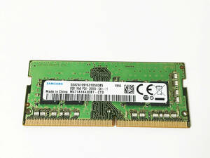 SAMSUNG 1Rx8 PC4-2666V 8GBノートパソコン用メモリ 動作確認済