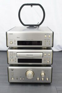 【行董】AF065APY86 DENON デノン コンポ ☆動確済☆ TU‐7.5L DRR‐7.5L PMA‐6.5L プリメインアンプ ステレオカセットテープデッキ