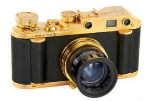 【leica copy】Gamma III gold カメラ + P.ANGENIEUX/アンジェニュー PARIS 50mm F1.8 type S1レンズ
