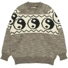 Black Weirdos Yin-Yang Sweater  インヤンニット