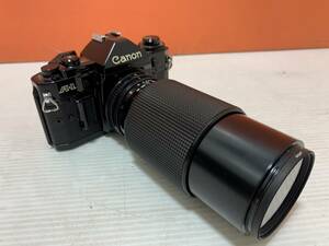 8/21☆Canon　A-1　フィルムカメラ　ブラックボディ　レンズ　FD 70-210ｍｍ　1：4　58ｍｍ　SL-1A　写真追加有☆C1