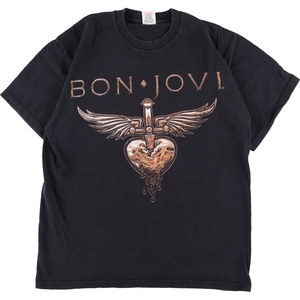 古着 フルーツオブザルーム FRUIT OF THE LOOM BON JOVI ボンジョヴィ バンドTシャツ バンT メンズM /eaa350933