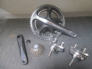 Shimano DURA-ACE カセットスプロケット CS-7900/ クランク SG-X52B FC-7900 / ブレーキ BR-7800 セット　現状